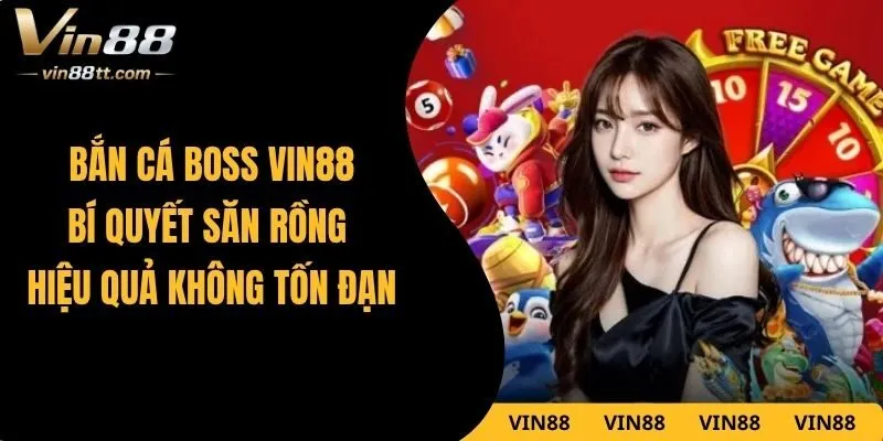 Bắn Cá Boss VIN88 – Bí Quyết Săn Rồng Hiệu Quả Không Tốn Đạn