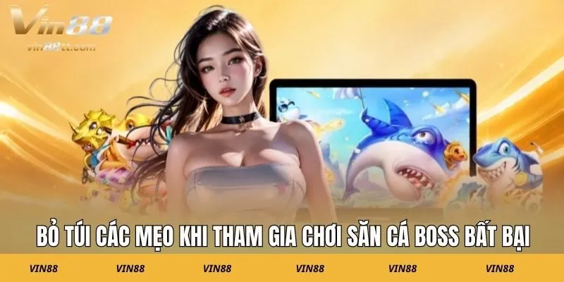 Bỏ túi các mẹo khi tham gia chơi săn cá Boss bất bại
