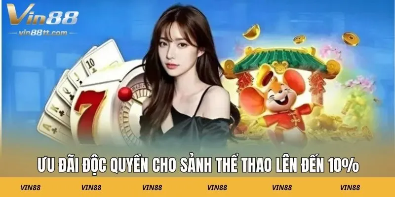 Ưu đãi độc quyền cho sảnh thể thao lên đến 10%