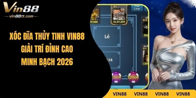 Xóc Đĩa Thủy Tinh VIN88 – Giải Trí Đỉnh Cao, Minh Bạch 2026